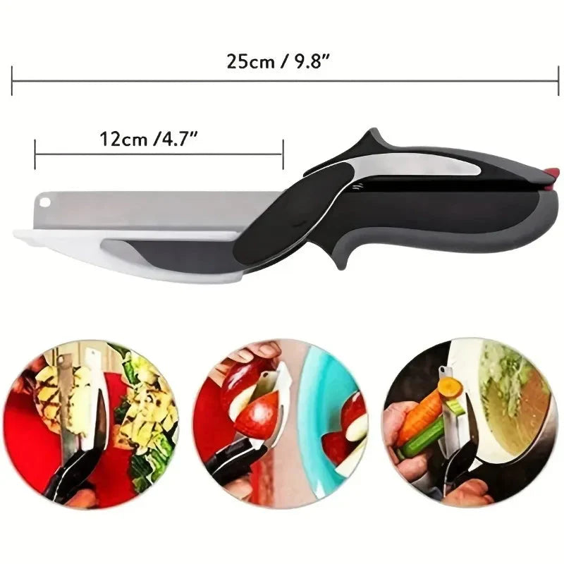 2 in 1 Salad Chopper Vegetable Cutter